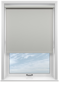 Orion (Blackout), Light Grey - Twist&Fit Roller Blind